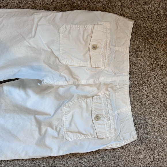 Vintage Y2K Banana Republic Low Rise Flare/Wide Leg 100% cotton pants. 8 Long - Picture 6 of 16